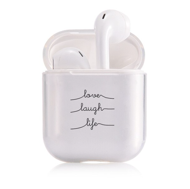 coque airpods love laught life